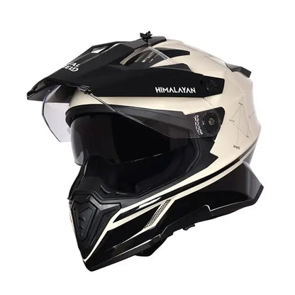 ROYAL ENFIELD OFF ROADING MOTO CROSS OPTIMUS DUAL SPORT HELMET - KAZA BROWN