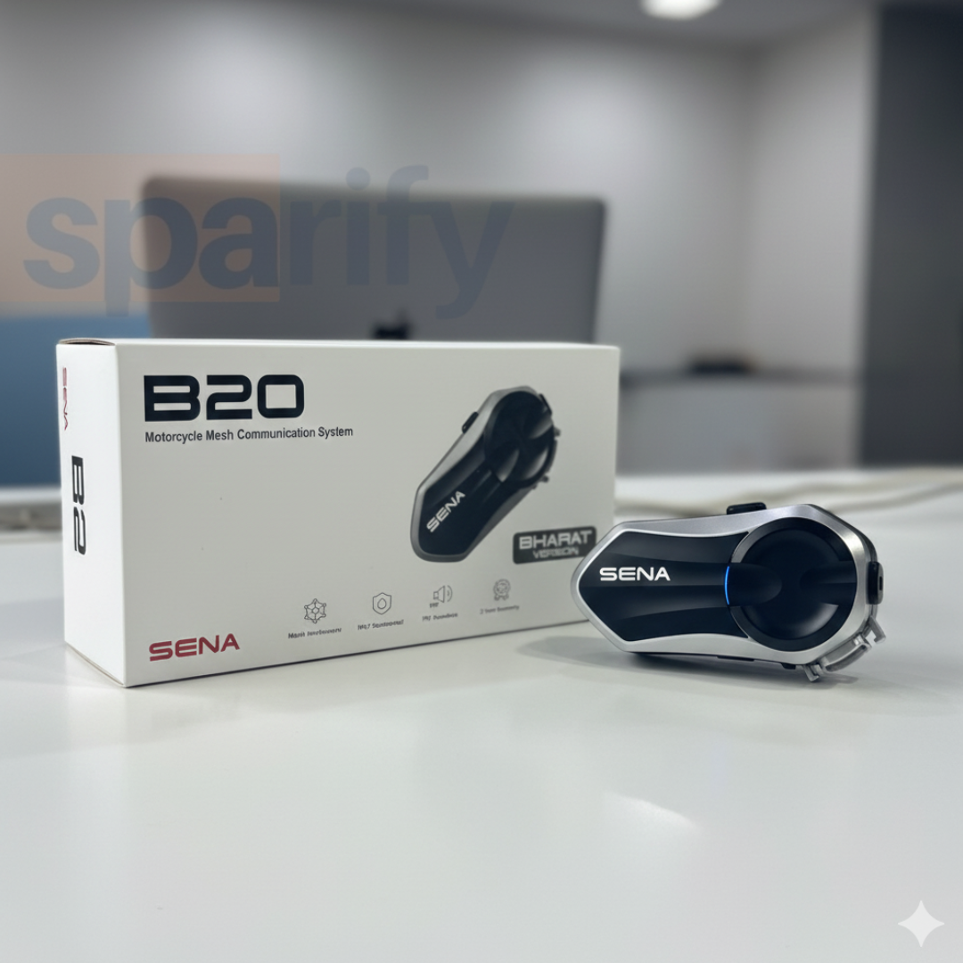 Sena B20 Bluetooth Communication System ( Mesh Technology Intercom ) | 2 Year Warranty