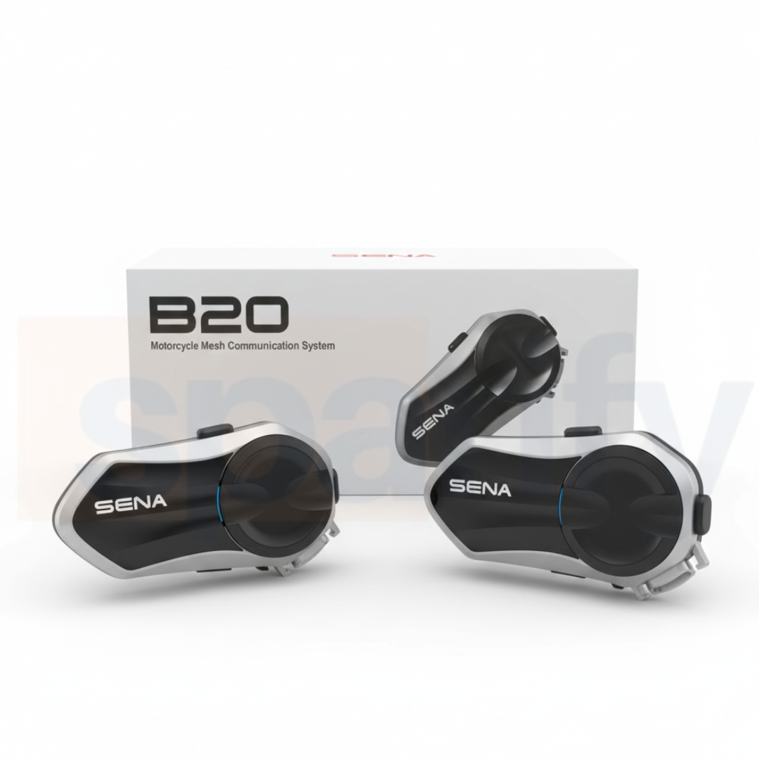 Sena B20 Bluetooth Communication System ( Mesh Technology Intercom ) | 2 Year Warranty