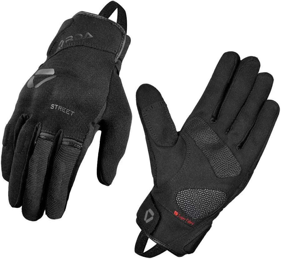 KORDA STREET 2.0 SF GREY RIDING GLOVES