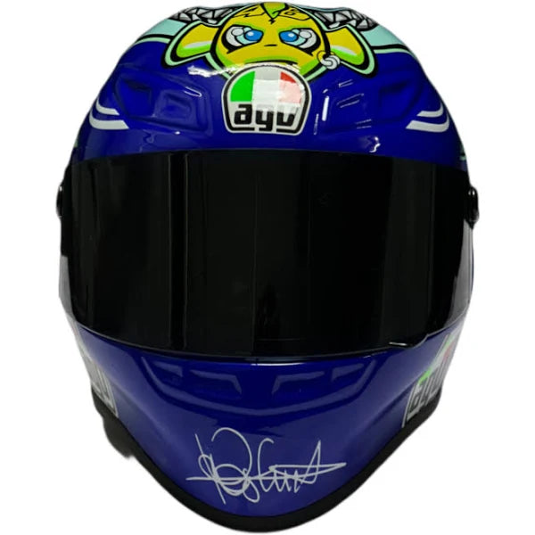 agv helmet drudi performance AGV Sharky Blue drudi performance Scale model miniature helmet – SPARIFY