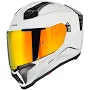 KORDA EVO SOLID GLOSS WHITE W/P FULL FACE HELMET ISI CERTIFIED