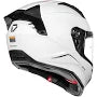 KORDA EVO SOLID GLOSS WHITE W/P FULL FACE HELMET ISI CERTIFIED