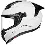 KORDA EVO SOLID GLOSS WHITE W/P FULL FACE HELMET ISI CERTIFIED