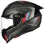 KORDA EVO ORCUS MATT GREY BLUE RED W/P FULL FACE HELMET ISI CERTIFIED