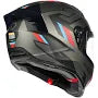 KORDA EVO ORCUS MATT GREY BLUE RED W/P FULL FACE HELMET ISI CERTIFIED
