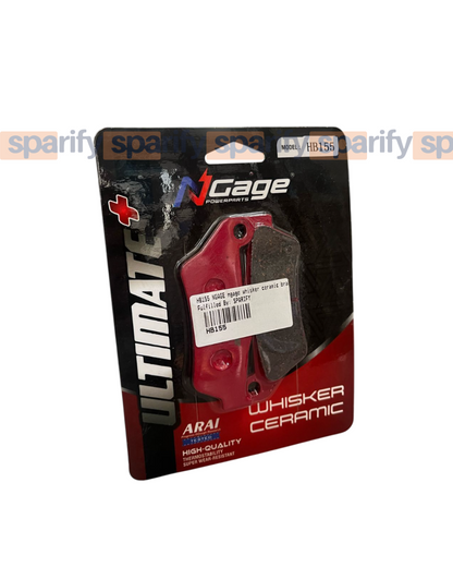 Yamaha R15 V3 front whisker ceramic Ultimate brake pads NGAGE POWERPARTS