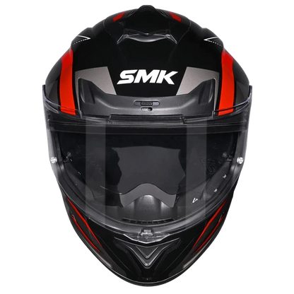 SMK TYPHOON AZONIX GL263 GLOSSY FULL FACE-DOT CERTIFIED HELMET