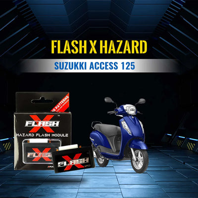 SUZUKI ACCESS 125 BS6 FlashX Hazard Flash Module, Blinker/Flasher - 60 patterns