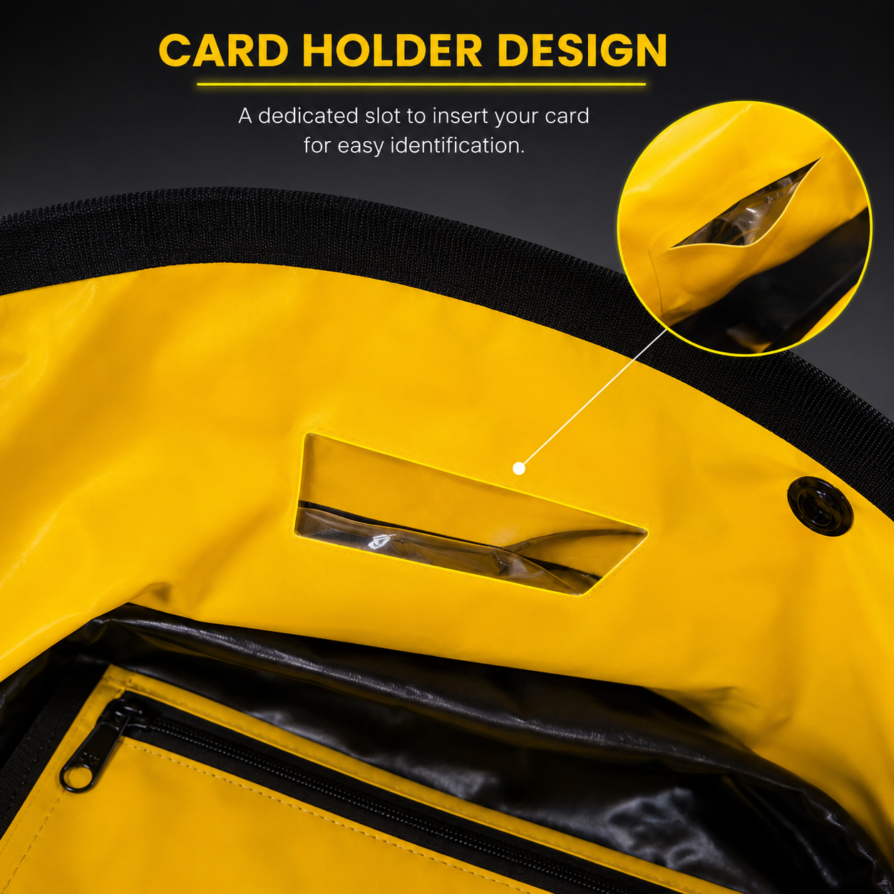 TAANC 40L Waterproof Motorcycle Tail Bag for Bike Touring, Adventure Riding, Camping & Travel | Universal Rear Seat Luggage | Terra Series | Yellow Black