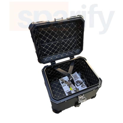 LGP - MAX1 Aluminium Top Box 45L | Waterproof | Rustproof - Graphics - 1 YEAR WARRANTY LGP | Heavyduty Material