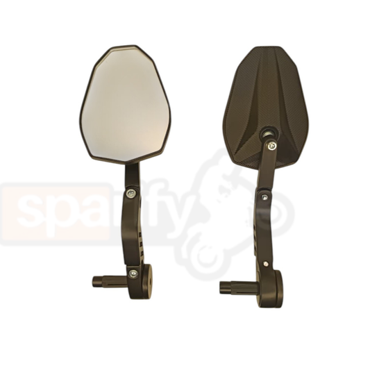 Barend Mirror | Pentagon Victory Long | Compatible for all Motorcycles  - LGP