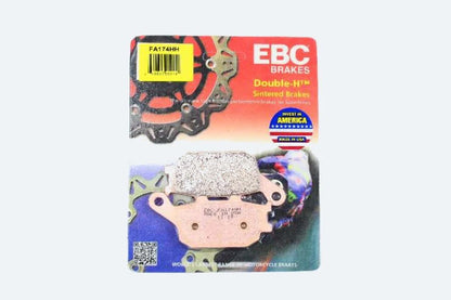 FA174HH Rear brake pad  ( Double-H™ Sintered )  brake pads  | EBC ( Pack of 1 )