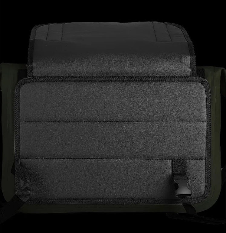 MOTOWOLF HYPERTOUR MDL0720 | 1 Pair | Waterproof Motorcycle Saddle Bags | 30 litres *2 side | Side Bags for Motorbike Travel - BLACK