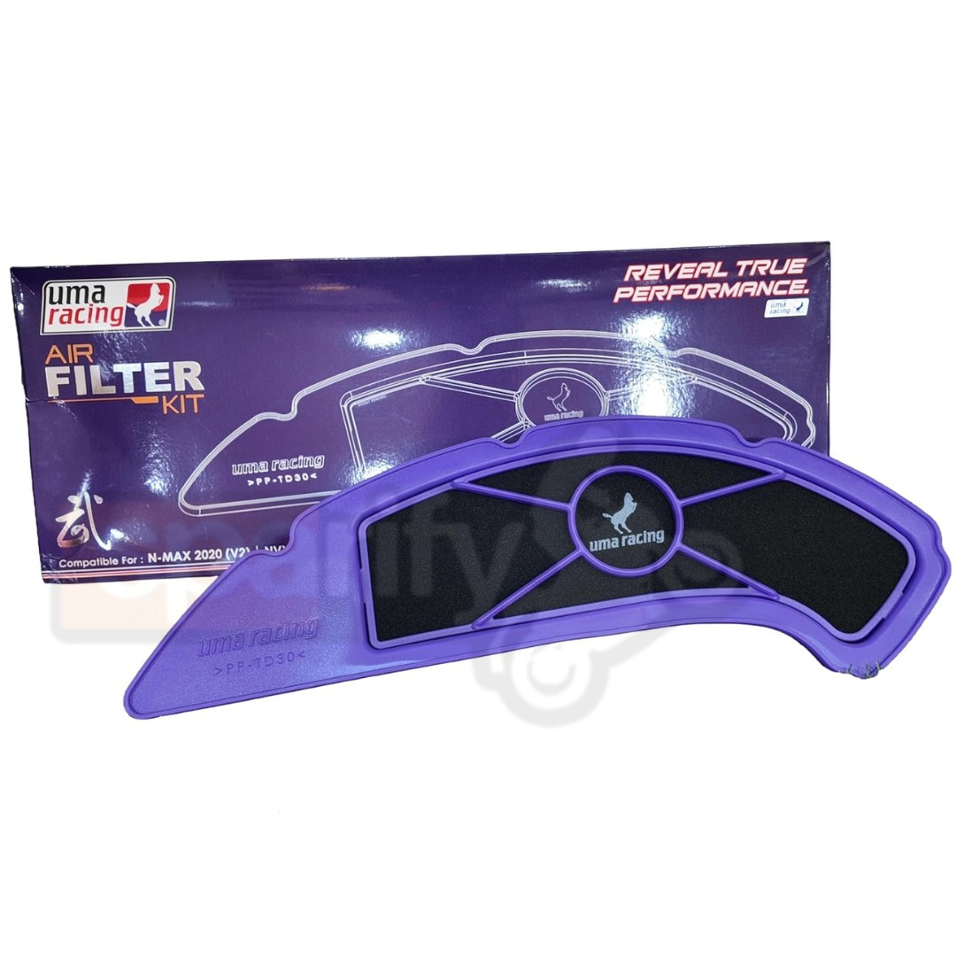 Yamaha Aerox 155 | UMA Racing High-Performance Air Filter f  | Boosts Aerox Engine Power, Efficiency & Durability (02A00310)