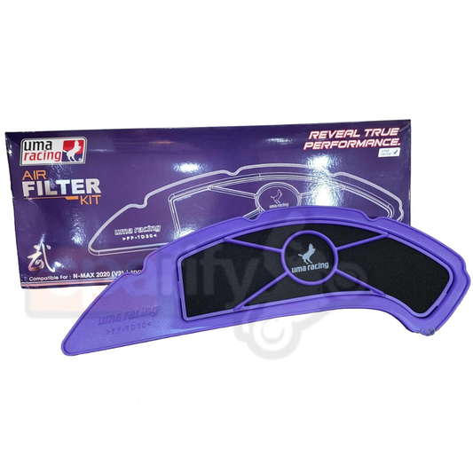 Yamaha Aerox 155 | UMA Racing High-Performance Air Filter f  | Boosts Aerox Engine Power, Efficiency & Durability (02A00310)