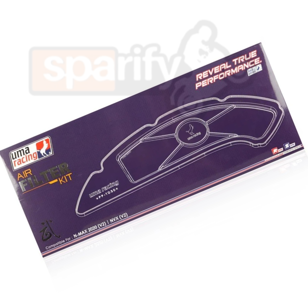 Yamaha Aerox 155 | UMA Racing High-Performance Air Filter f  | Boosts Aerox Engine Power, Efficiency & Durability (02A00310)