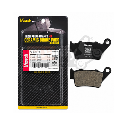 Pulsar N250 rear  brake pad by vesrah ( Ceramic) SD-953