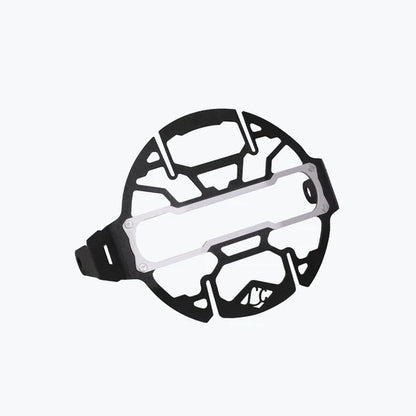 SCRAM 440 COSMIC HEADLIGHT GRILL BLACK & SILVER| LEGUNDARY CUSTOMS