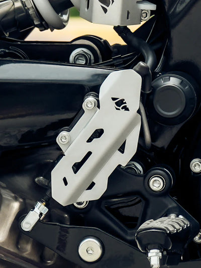 RE Guerrilla 450 Buckler Master Cylinder Guard | LEGUNDARY CUSTOMS
