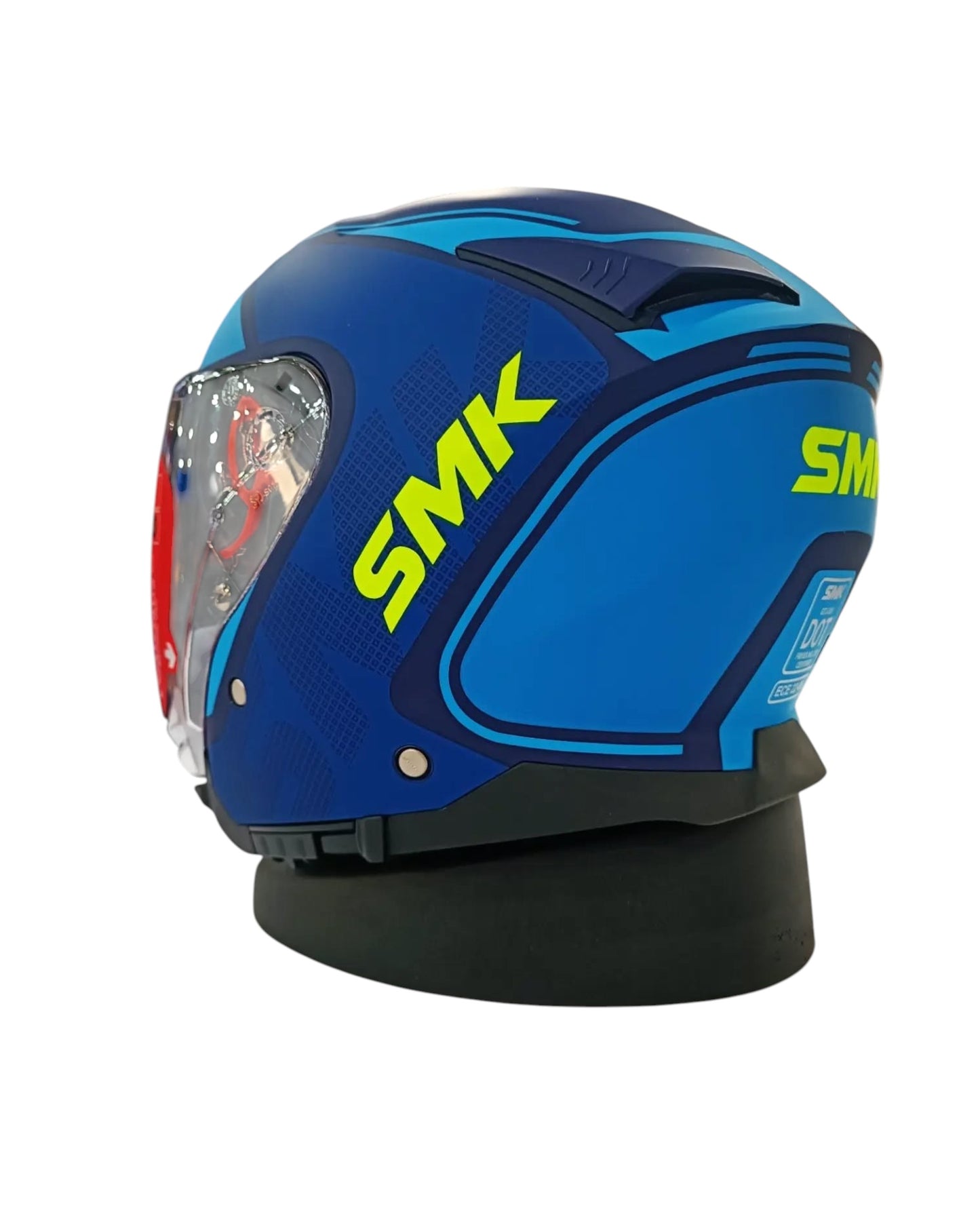 SMK GTJ Escape open face half helmet - Gloss Blue  GL545