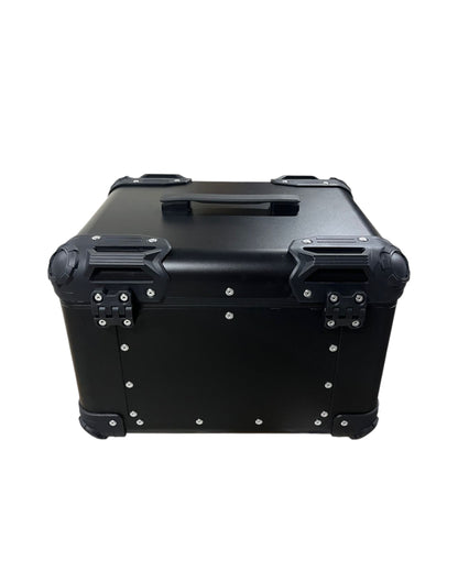 LGP Premium Aluminium Top Case | NERO EDITION ( Top Box ) | Bevelled corner | 45L - BLACK ( COMPATIBLE FOR ALL MOTORCYCLE ) - 1 YEAR WARRANTY