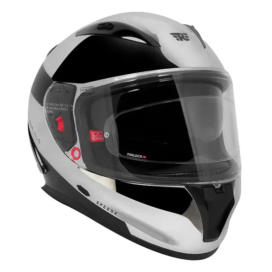 ROYAL ENFIELD CHROME SPEEDX FULL FACE BLITZ HELMET