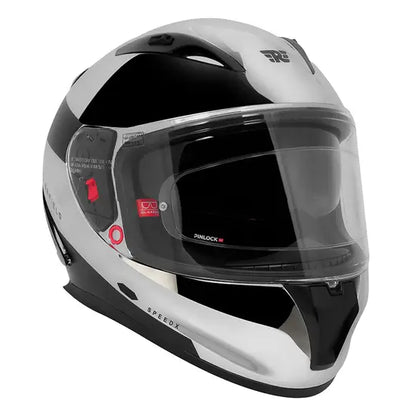 ROYAL ENFIELD CHROME SPEEDX FULL FACE BLITZ HELMET