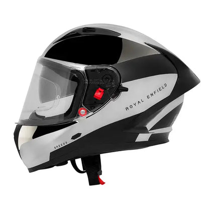 ROYAL ENFIELD CHROME SPEEDX FULL FACE BLITZ HELMET