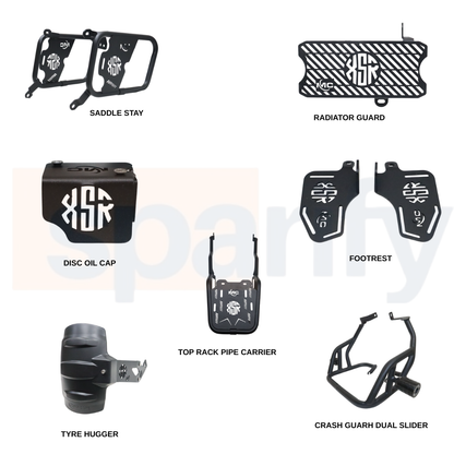 YAMAHA XSR 155 JUMBO POTEKT BIKE PROTECTION COMBO