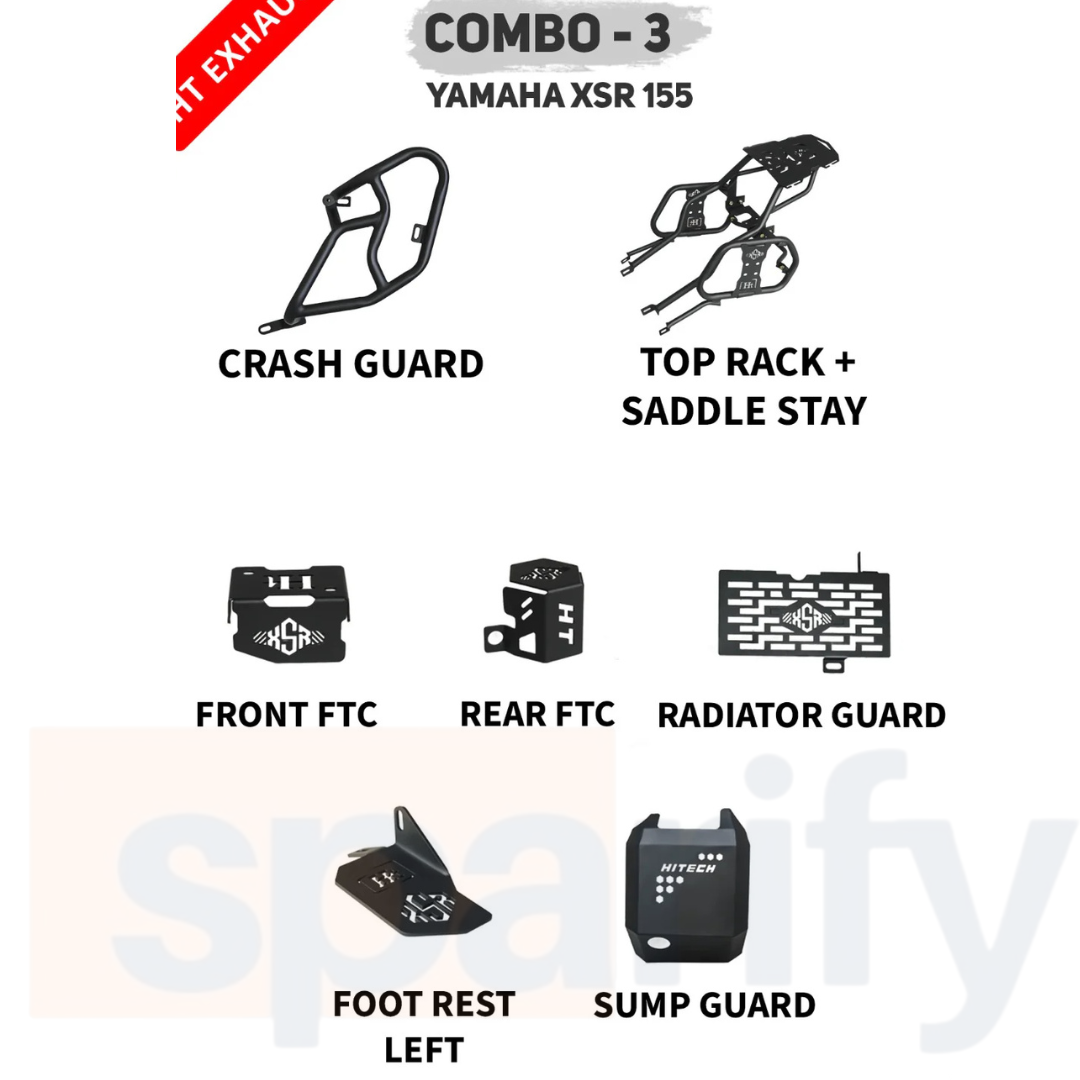 YAMAHA XSR 155  FULL BIKE PROTECTION ULTRA COMBO 3