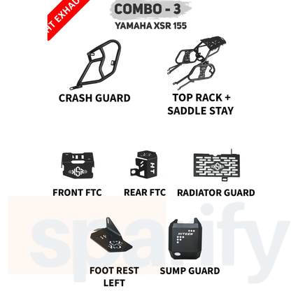 YAMAHA XSR 155  FULL BIKE PROTECTION ULTRA COMBO 3
