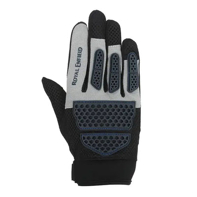 ROYAL ENFIELD STREET ACE V2 MOTORCYCLE RIDING GLOVES - GREY